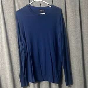 Banana Republic Men's Blue Merino Wool Shirt